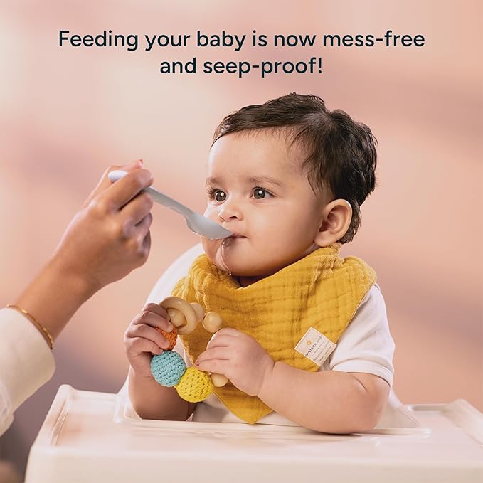 Bandana Bibs - 100% Organic Premium Muslin Cotton, 7-Layers for Drooling, Teething, Feeding