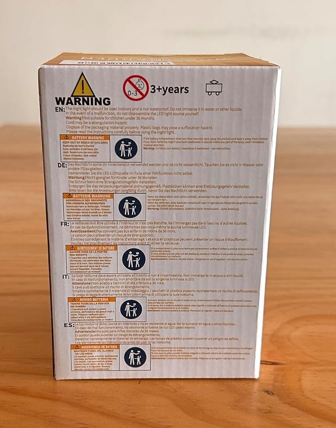 WHA&DARREN Night Light for Kids, Bunny Night Light, Silicone Nursery Light for Baby and Toddler, Animal Night Lights for Girls and Boys, Cute Lamps for Bedroom