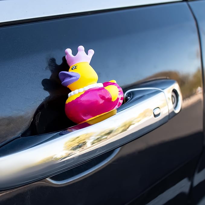 JOYIN 15 Pcs Rubber Ducks, Random Assortment Ducks Bulk with Mesh Carry Bag, Mini Rubber Duckies for Baby Bath Toys, Kids Toddler Summer Pool Toys Birthday Gifts Party Favors