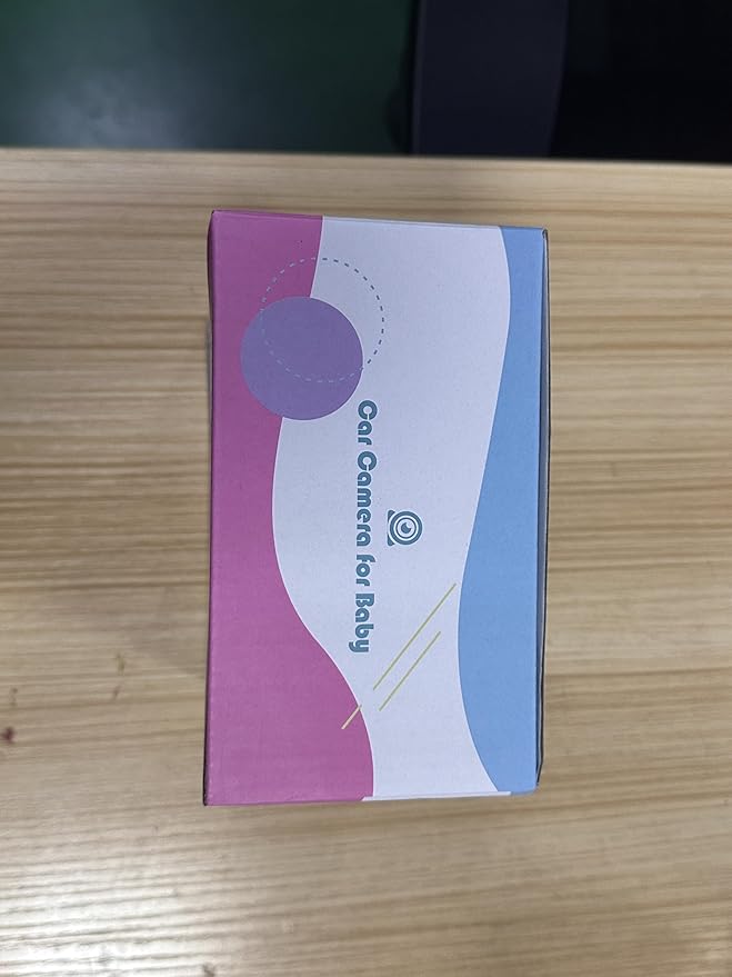 Wireless Baby car Camera - 40 Hours Battery Life& 940mn Night Vision, 4.3'' HD Car Baby Monitor - 1080P Video & 360° Adjustable, Rear Facing Back Seat Camera - Essentials for Newborn Families