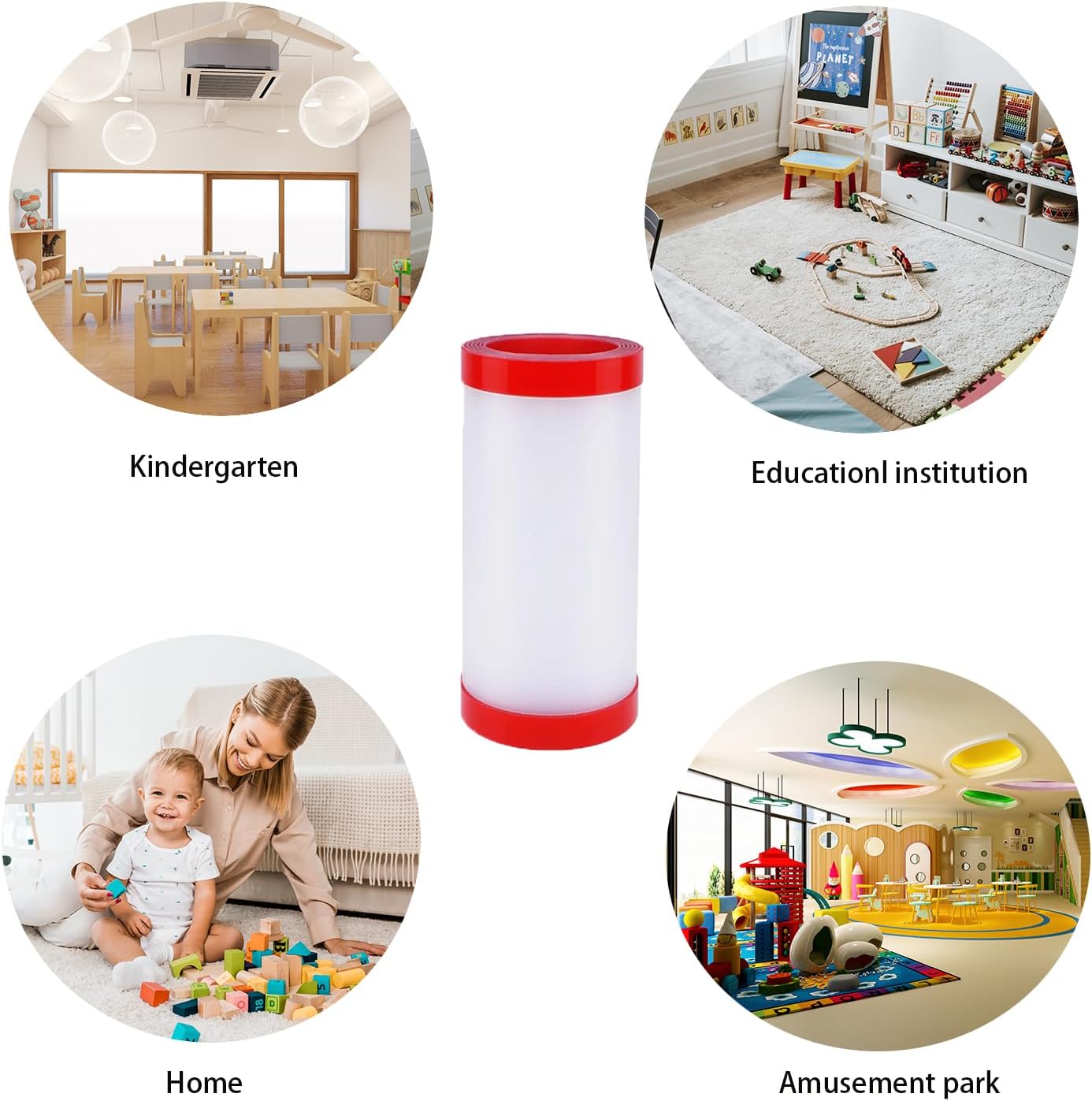 Door Pinch Guard Baby Proofing, Door Hinge Cover, Door Protector for Kids Finger Safety, Door Finger Pinch Guards Heavy Duty, Door jam Shield,JuneSisters 2