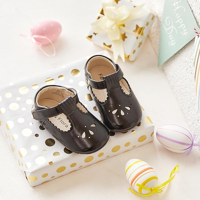 Soft Sole Baby Shoes - Infant Baby Walking Shoes Moccasins Rubber Sole Crib Shoes