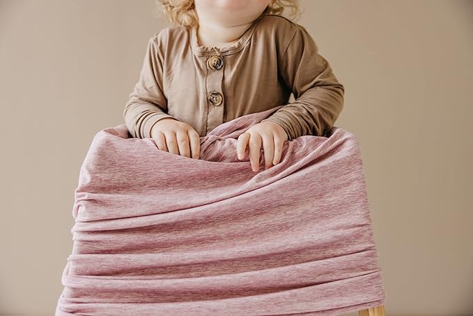 Copper Pearl Multi-Use Cover: Car Seat Covers, Nursing Cover, and Stroller Cover for Sun - Stretchy Fabric, All-Season Use, Stylish Designs, Easy Access for Moms - Maeve