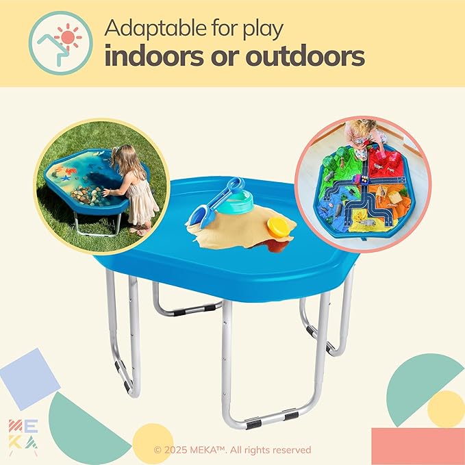 MEKA Tuff Tray Set for Sensory Play