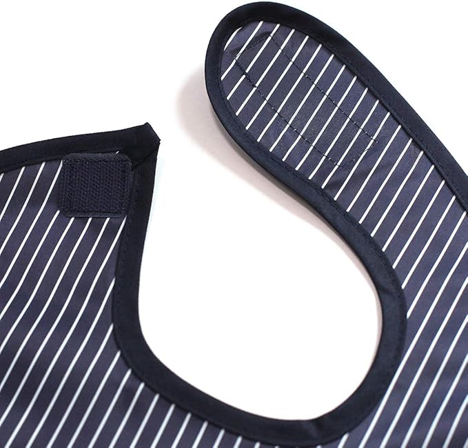 Full Coverage Waterproof Feeding Bib for Toddlers – Extra Long Apron Bib for Mealtime, Self-Feeding, BPA-Free