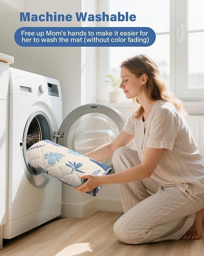 Baby Play Mat, Non-Slip Baby Mat for Floor, Soft Thicker Playpen Mat, Portable Playmat, Crawling Mat for Babies, Toddlers & Infants to Play and Learn（ 43"x43"）