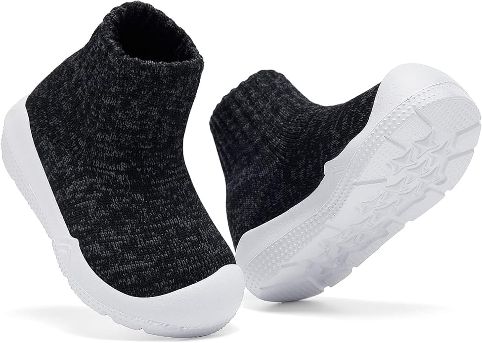MORENDL Toddler Sock Shoes Baby Walking Shoes Infant Slippers Boys & Girls Non-Slip Sneakers