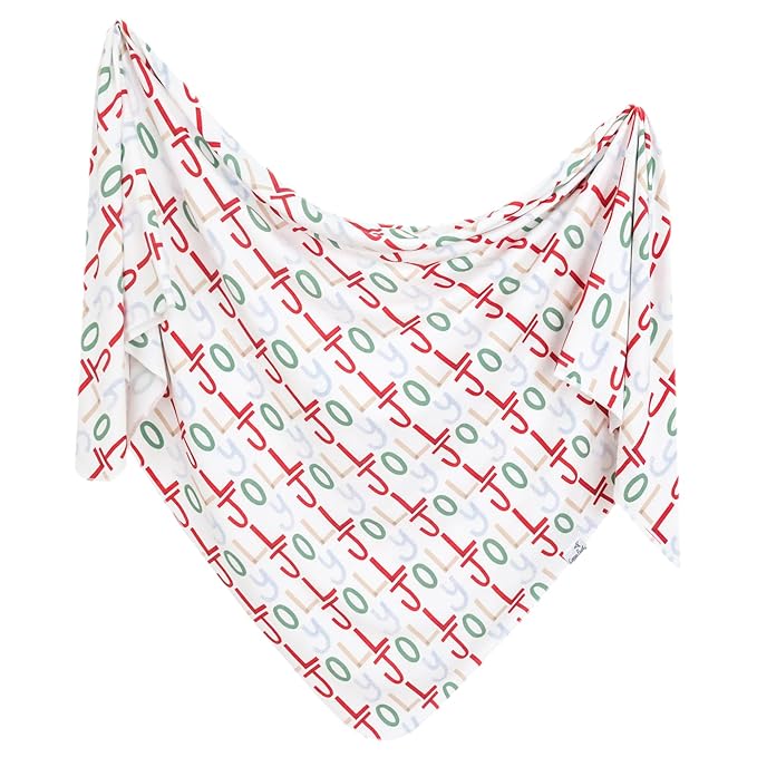 Copper Pearl Large Premium Knit Baby Swaddle Receiving Blanket 'Jolly'
