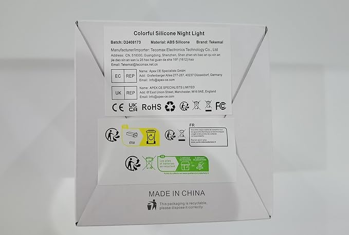 Big Size Night Light, Child Night Light, Bedside Lamp for Kids, Multicolor Light with Remote Control, Break Resistant, Eye Caring, Adjustable Brightness & Color, Timing Function - Large Koala