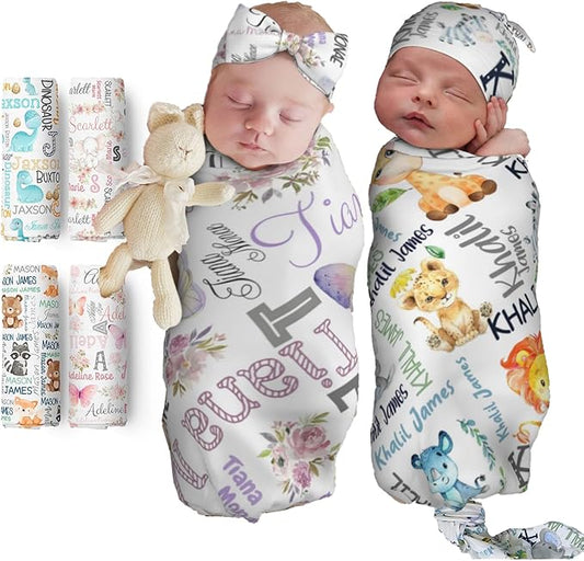 Personalized Baby Blankets - Custom Designs for Girls & Boys, Perfect Gifts