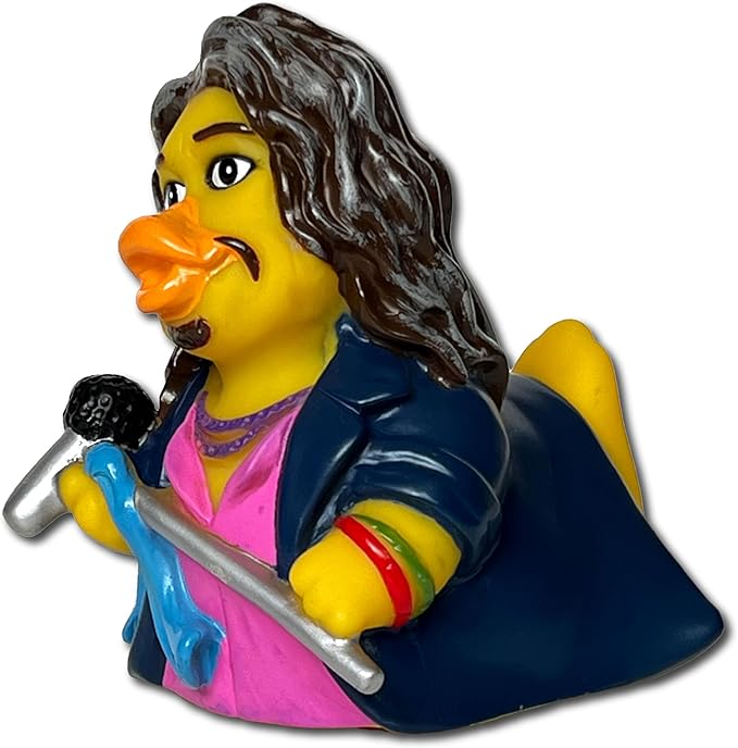 CelebriDucks - Squawk This Way - Floating Rubber Ducks - Collectible Bath Toy Gift for Kids & Adults of All Ages
