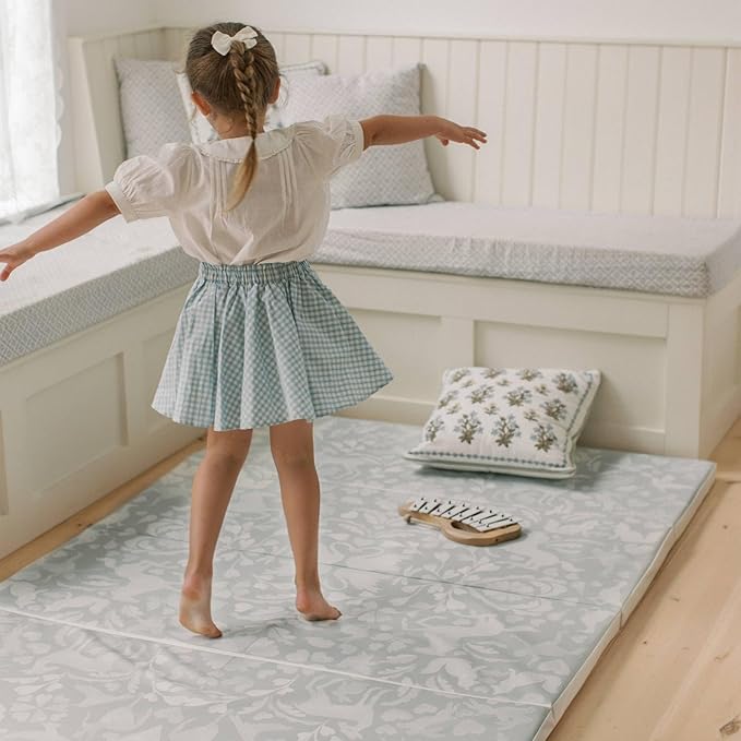 House of Noa Foldable Baby Tumbling Mat – Foldable Kids Play Mat | Durable, Stylish, and Cushioned Design