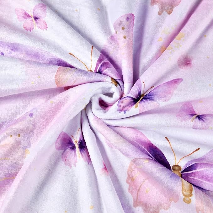 Baby Blanket, Soft Minky Warm Blanket for Boy or Girl, Receiving Blanket with Double Layer Dotted Backing for Newborns Nursery Stroller Toddlers Crib Bedding (30 x 40 Inch) Rainbow