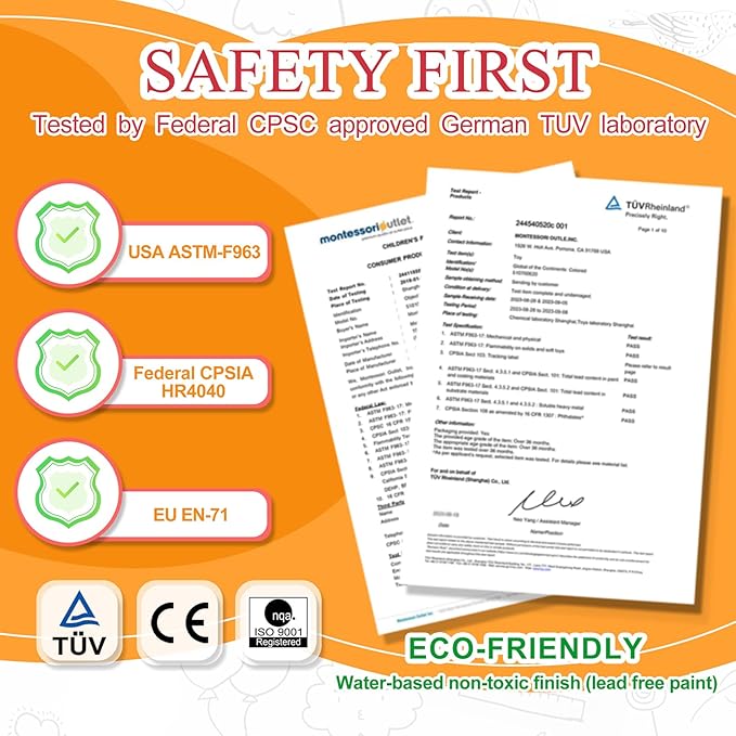 MONTESSORI OUTLET Nature Materials Leaf Puzzle Early Preschool Learning Toys for 3-12 Year Old Kids and Toddler