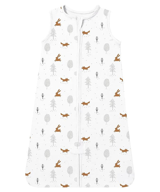 TotAha Toddler Sleep Sack 2T-3T-4T, 0.5 TOG Summer Light Sleeping Sacks, Soft Wearable Blanket Baby Sleep Bag with 2-way Zipper, X-Large