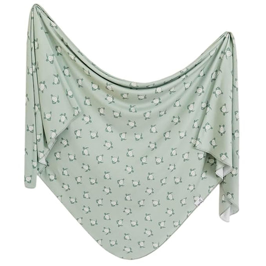 Copper Pearl Baby Swaddle Blanket - Premium Knit Baby Blanket, Large Soft Stretchy Receiving Blankets for Baby Boy and Girl, Swaddles for Newborn, Infant, and Toddler (Wade)