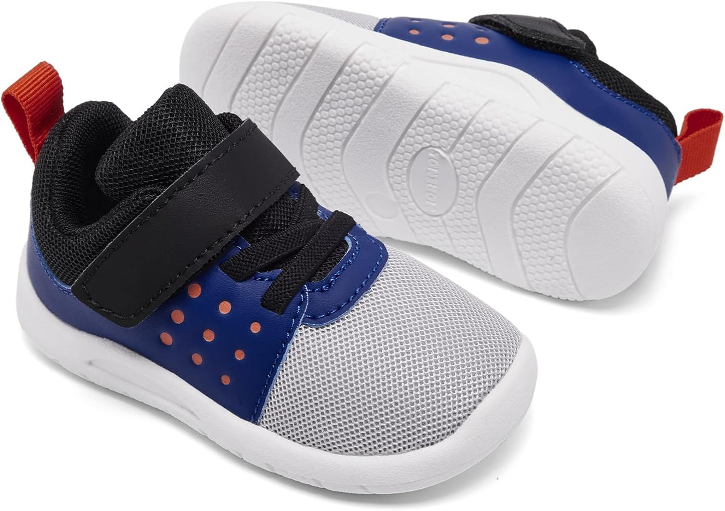 MORENDL Toddler Baby Shoes 0-4 Years Boy Girl Lightweight Breathable Non-Slip Sports Sneakers Running Walking Tennis Barefoot Shoes