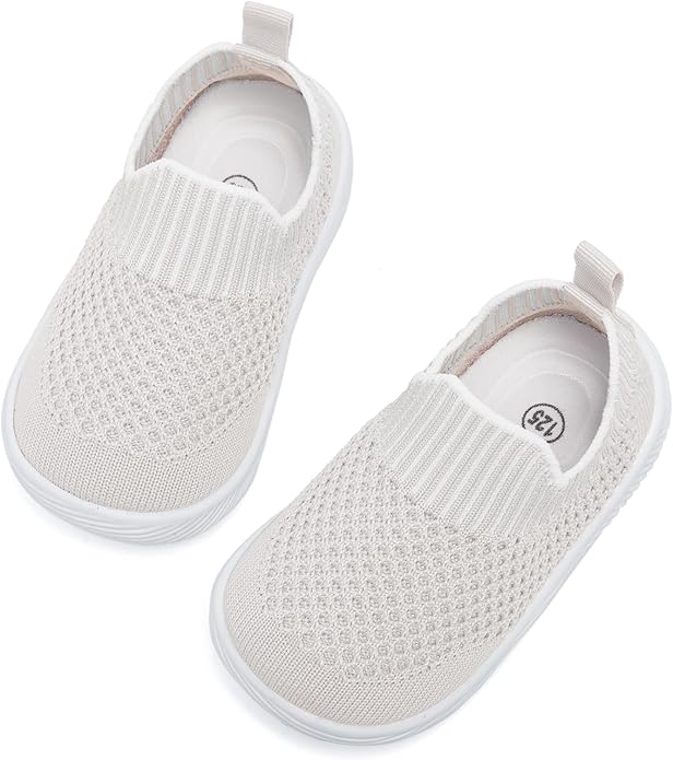 MORENDL Baby Toddler Walking Socks Non-Slip Breathable Unisex Casual Sneakers