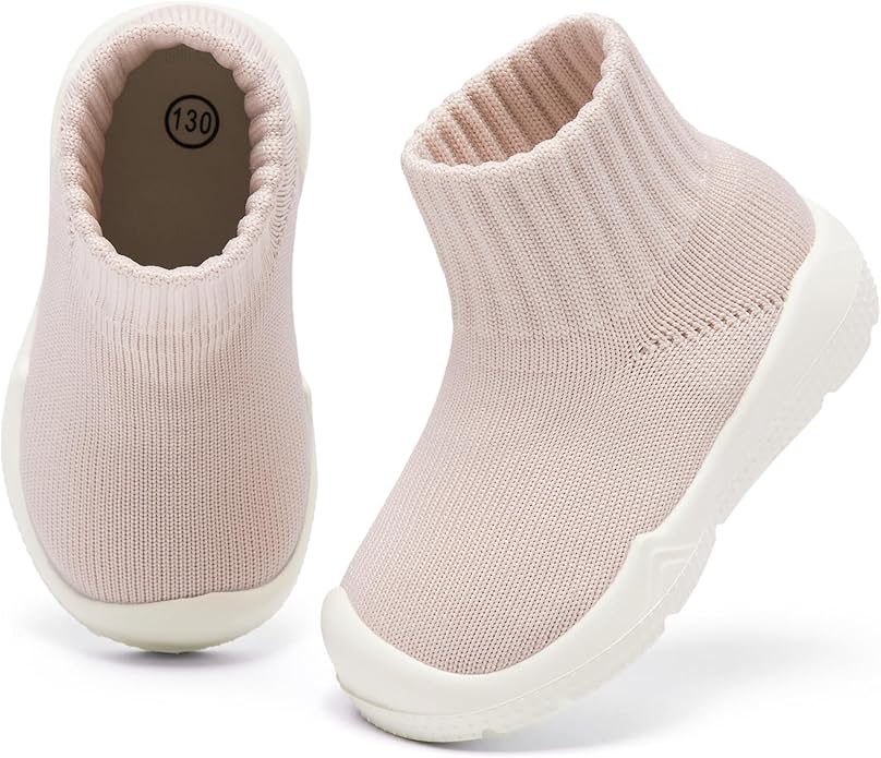MORENDL Toddler Sock Shoes Baby Walking Shoes Infant Slippers Boys & Girls Non-Slip Sneakers