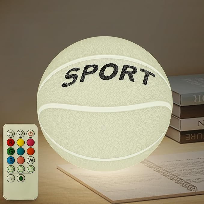 Silicone Night Light for Kids Lamp, 9 Colors with Remote Timer, Dimmable Rechargeable Baby Night Lights for Nursery, Battery Operated Lamp for Bedroom, Girls and Boys, Toddler, Baby Gifts (5.91)