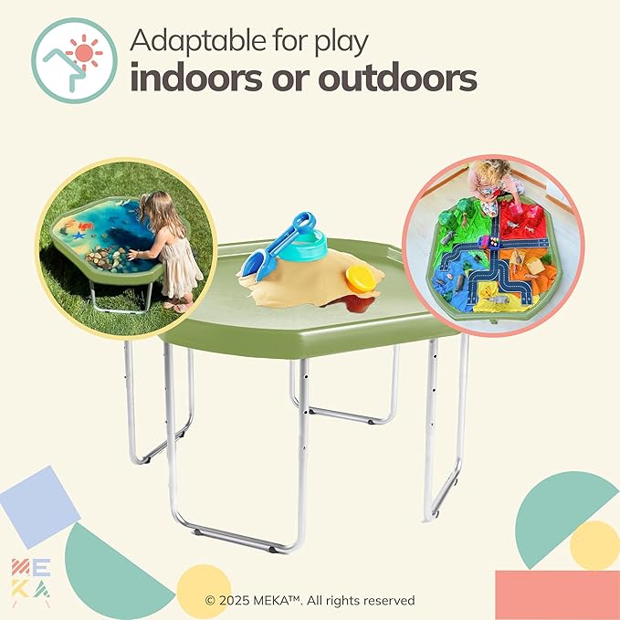 MEKA Tuff Tray Set for Sensory Play