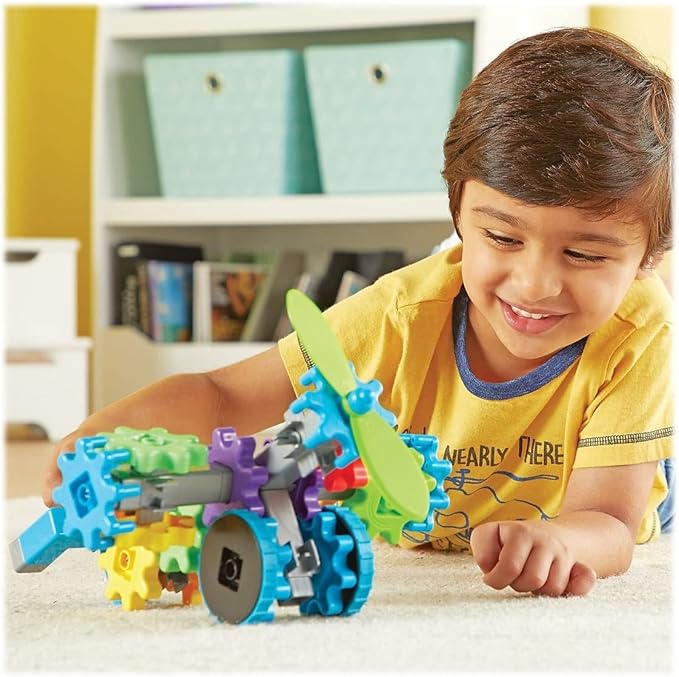 Learning Resources Gears! Gears! Gears! Flight Gears - 44 Pieces, Ages 4+ Gears Toy for Kids