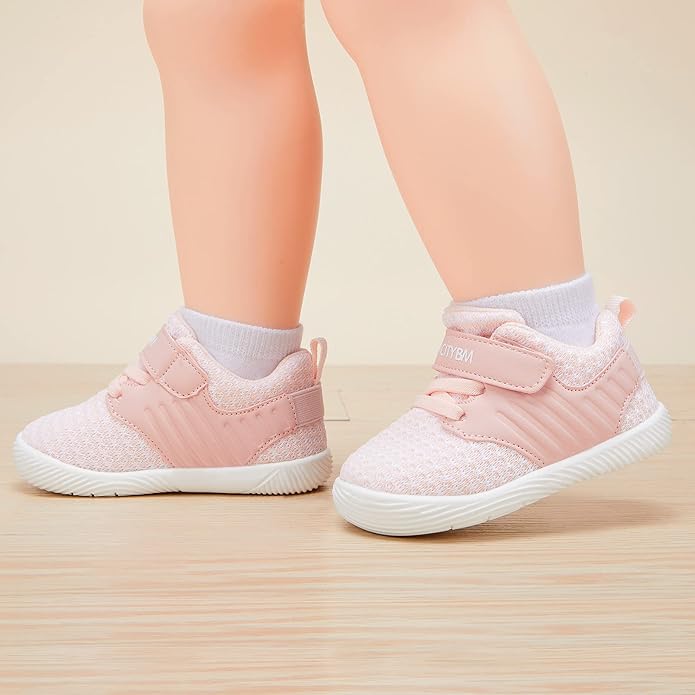 BMCiTYBM Baby Boy Girl Shoes Breathable Mesh Walking Shoes Lightweight Non-Slip Sneakers Infant First Walkers 6 9 12 18 24 Month