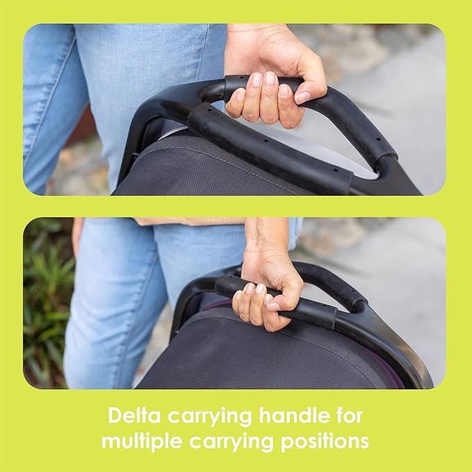 Baby Trend EZ Ride SE Travel System with Secure-Lift Infant Car Seat, Bluebell