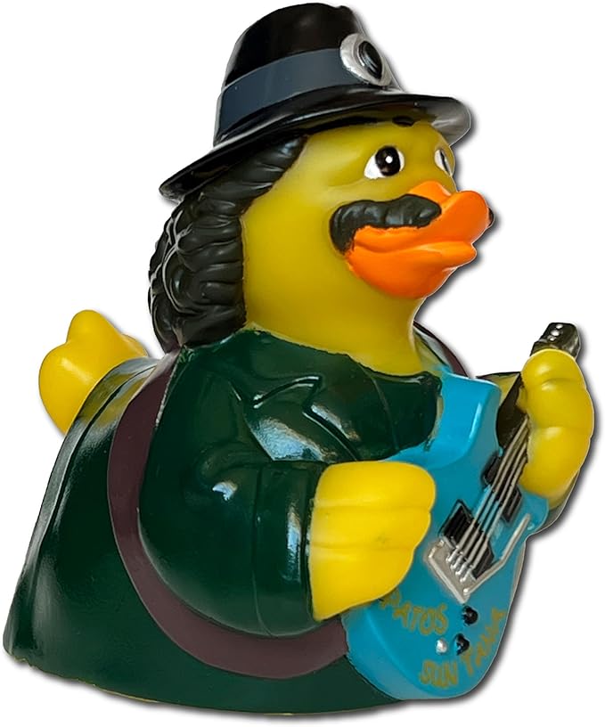 CelebriDucks - Patos Sun Tana - Quack Mallard Woman - Floating Rubber Ducks - Collectible Bath Toy Gift for Kids & Adults of All Ages