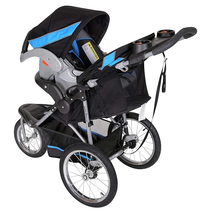 Baby Trend Expedition® Jogger Travel System with EZ Flex-Loc® Infant Car Seat, Millenium Blue