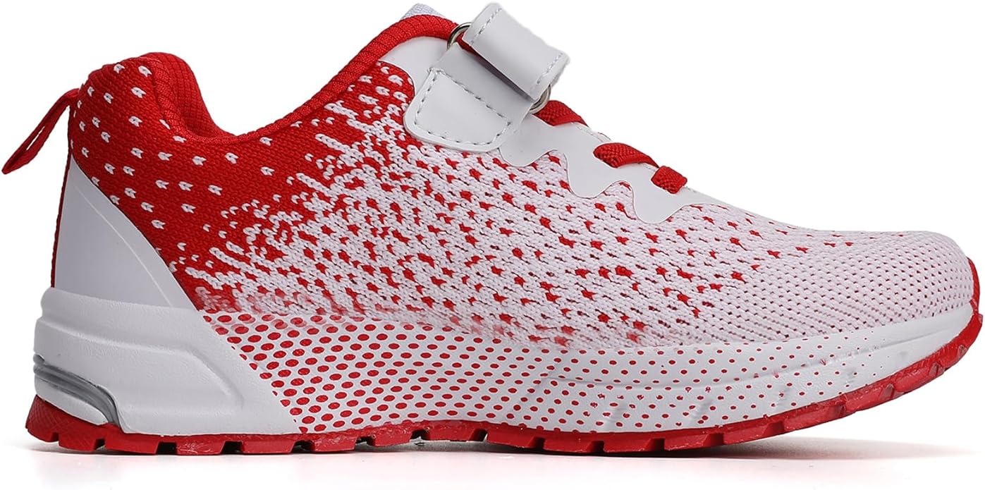 KUBUA Kids Sneakers for Boys Girls Running Tennis Shoes Lightweight Breathable Sport Athletic