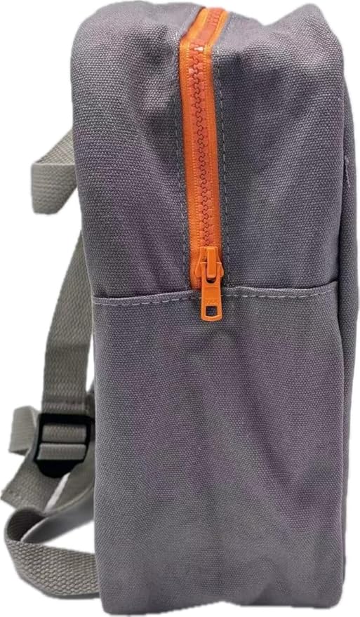 Hip Baby Wrap - Adventure-Ready Backpack for Toddlers - Cotton - Wipeable Fabric Lining and Large YKK Zipper - Perfect for Little Explorers, Comfortable & Stylish Design - Grey