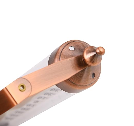 10.3 Large Numbers Premium Steel Outdoor/Indoor Thermometer Waterproof Vintage Style Decorative