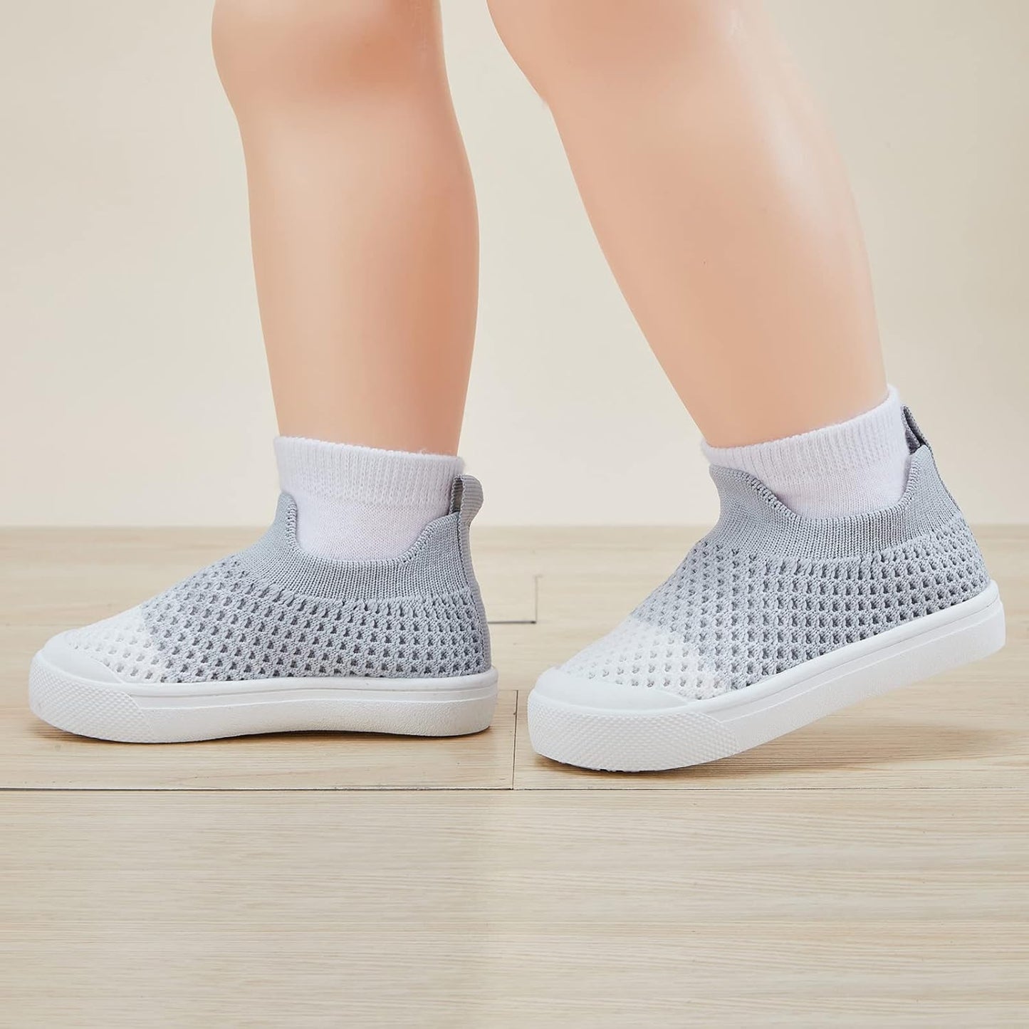 BMCiTYBM Baby Sneakers Girls Boys Lightweight Breathable Mesh First Walkers Shoes 6-24 Months