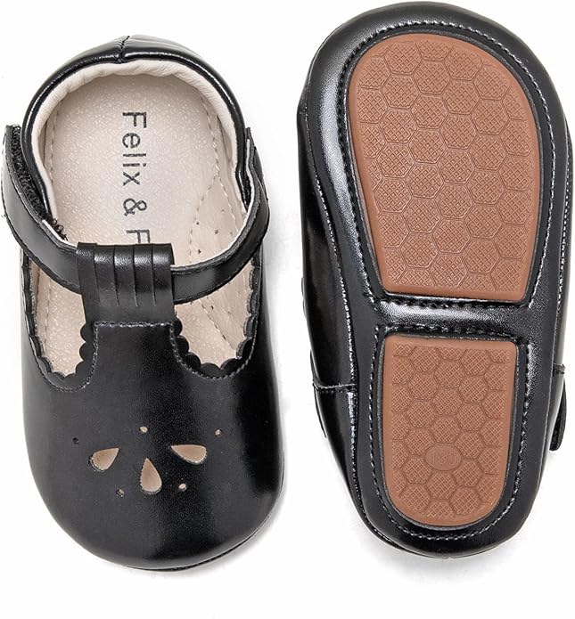 Soft Sole Baby Shoes - Infant Baby Walking Shoes Moccasins Rubber Sole Crib Shoes