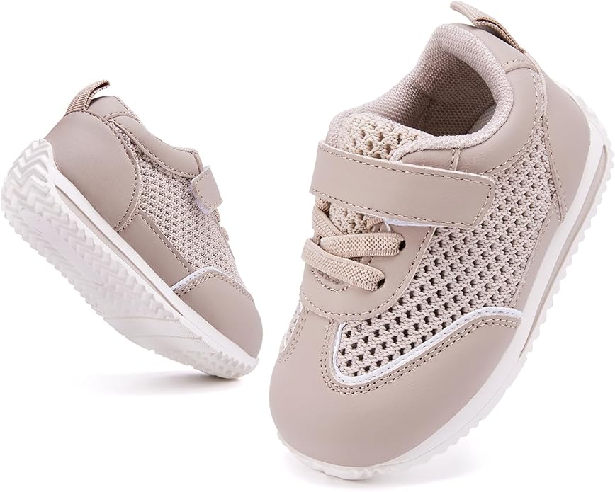BMCiTYBM Baby Boy Girl Shoes Breathable Mesh Walking Shoes Lightweight Non-Slip Sneakers Infant First Walkers 6 9 12 18 24 Month