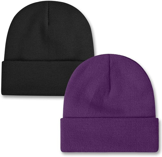 ZOORON Toddler Beanie Baby Beanies for Boys Girls Kids Winter Hats Children Knit Warm Caps 0-12years