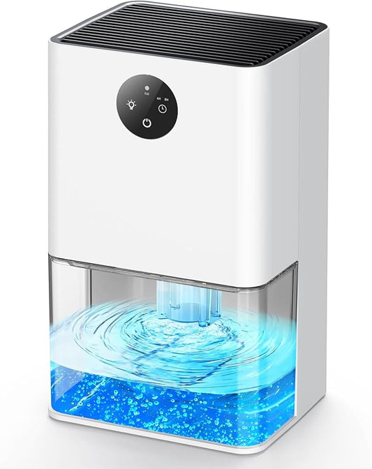 Dehumidifier, 50 OZ Small Dehumidifiers for Room for Home, Quiet with Auto Shut Off, Dehumidifiers for Bedroom, RV, Closet