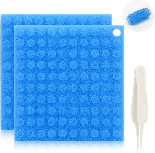 200-Pack of Premium Nasal Aspirator Hygiene Sponges, Replacement for NoseFrida Nasal Aspirator Sponge, BPA, Phthalate & Latex Free (200 Count)