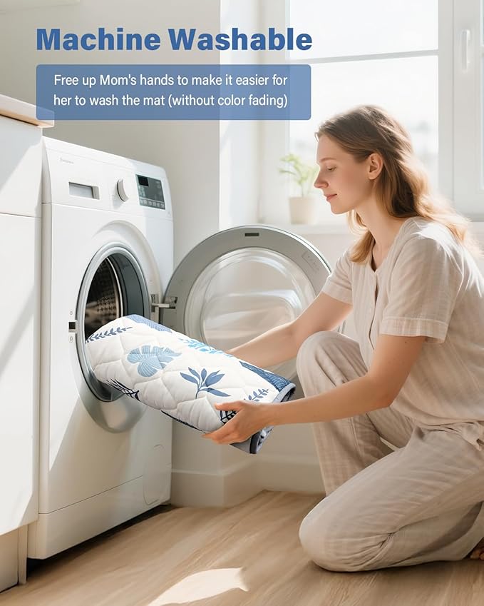 Baby Play Ma-t, Non-Slip Baby Ma-t for Floor, Soft Thicker Playpen Ma-t, Portable Playmat, Crawling Ma-t for Babies, Toddlers & Infants to Play and Learn（ 47"x47"）