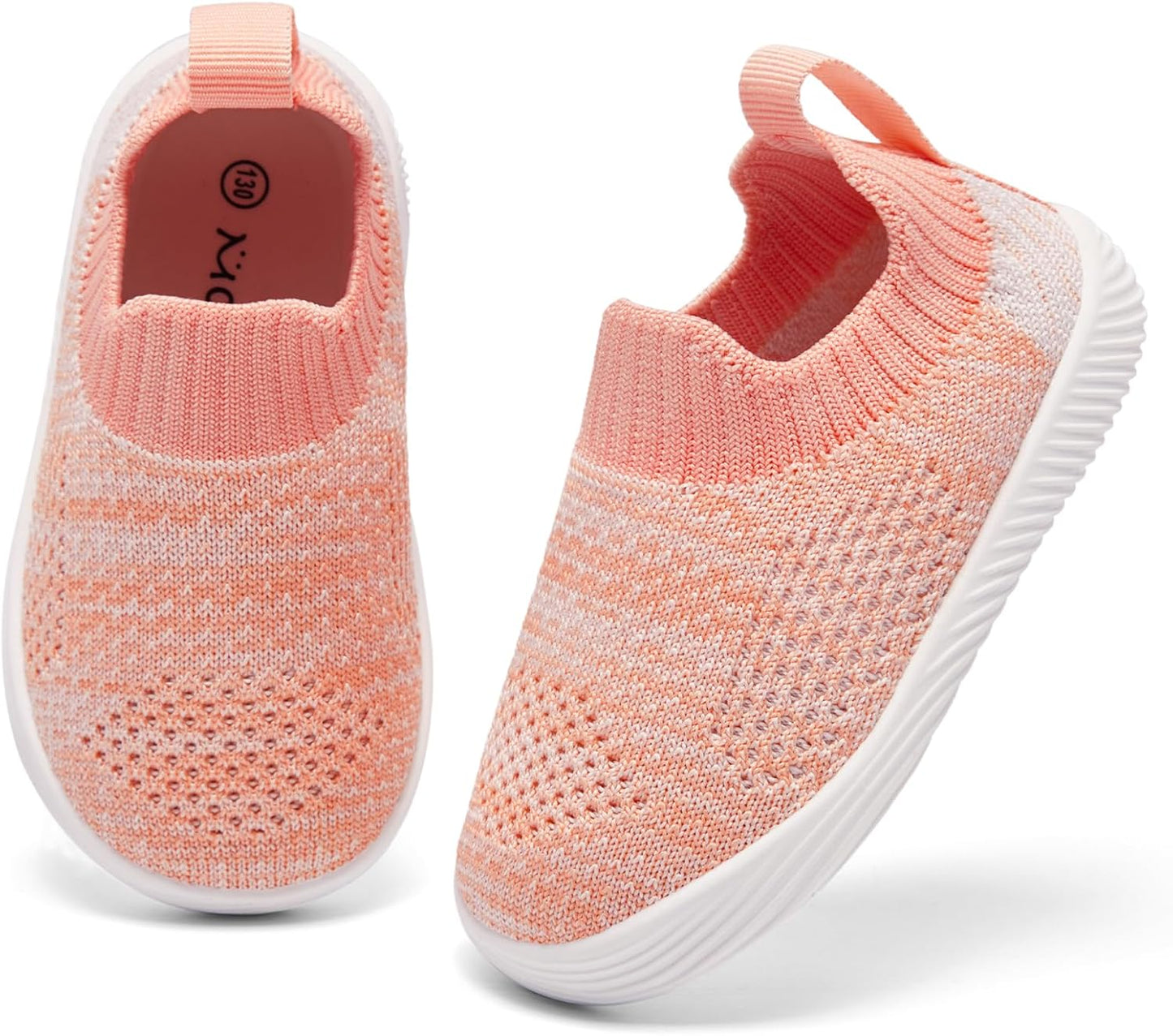 MORENDL Baby Toddler Walking Socks Non-Slip Breathable Unisex Casual Sneakers