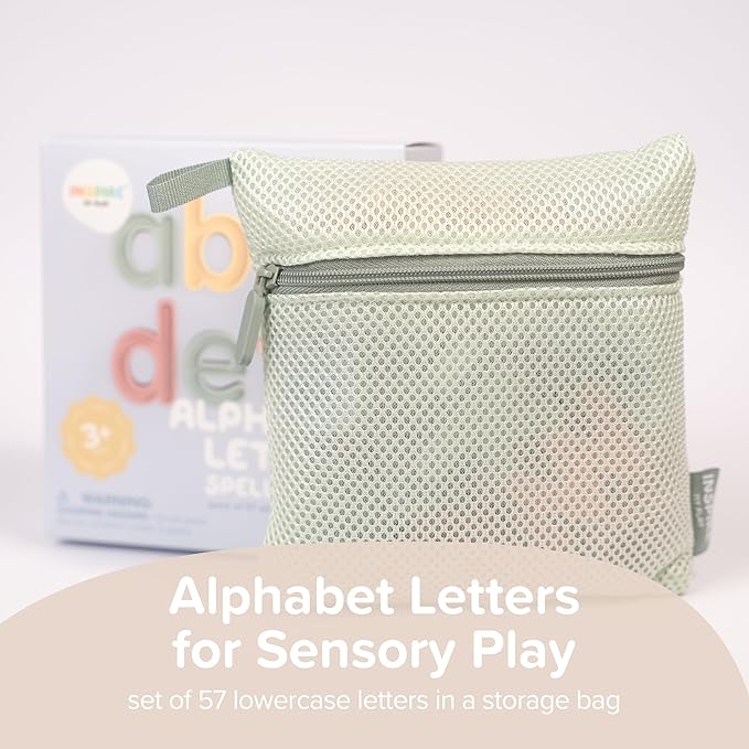 Inspire My Play Alphabet Letters for Kids Spelling Set - ABC Toys for 3 Year Olds - Sensory and Messy Play