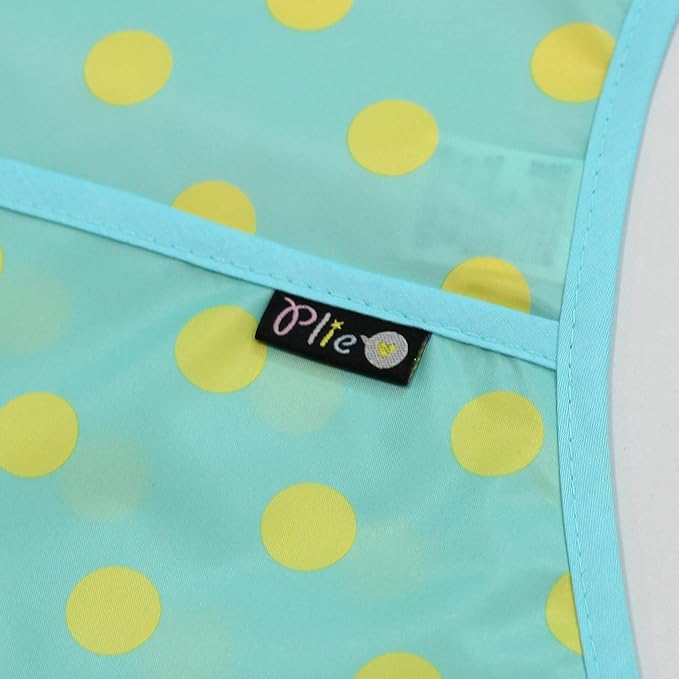 Full Coverage Waterproof Feeding Bib for Toddlers – Extra Long Apron Bib for Mealtime, Self-Feeding, BPA-Free