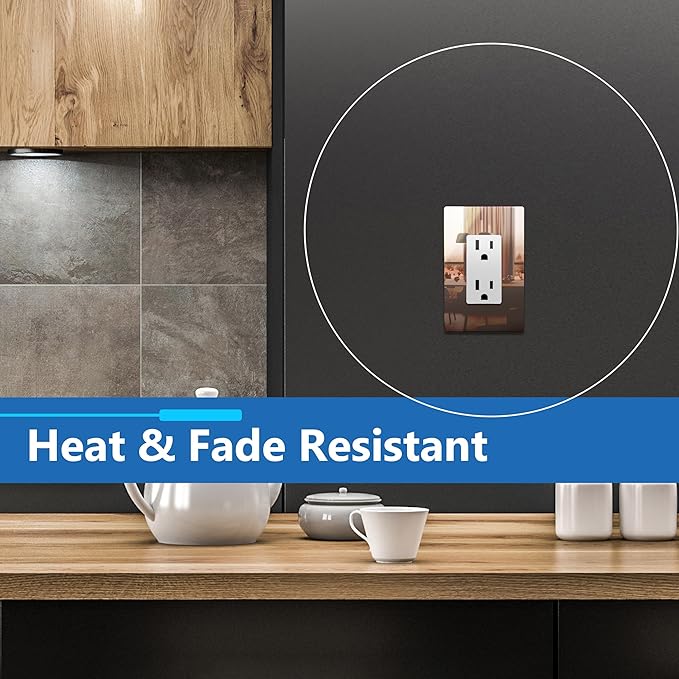 LIDER Decorator Metal Wall Plate, Temperature and Impact Resistant, 201 Stainless Steel, Screwless Cover, Modern Decoration Upgrade, Mid-Size 1-Gang 4.88" x 3.11", Polished Rose Gold, LSMWP-31M-PRG