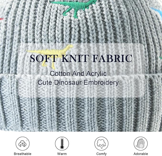 XIAOHAWANG Baby Hat Cute Bear Toddler Earflap Beanie Warm for Fall Winter