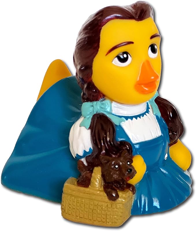 CelebriDucks - Dorothy - Floating Rubber Ducks - Collectible Bath Toys Gift for Kids & Adults of All Ages