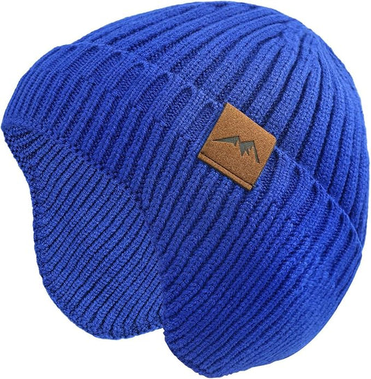 POXIMI Baby Boy Winter Hat Toddler Warm Beanie Girl Knit Hats with Earflap Kid Cute Earmuffs