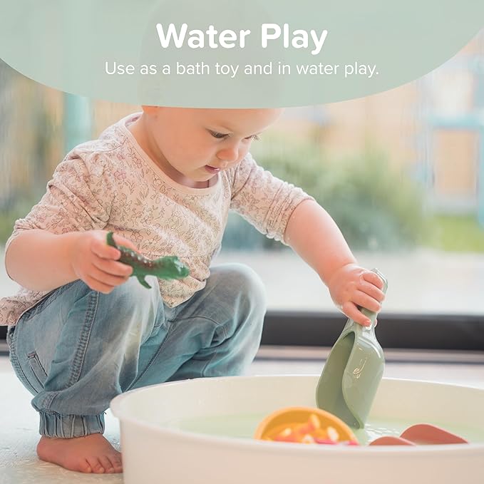 Inspire My Play - 3 x Silicone Nesting Scoops - Perfect for Sensory PlayTray - Sensory Bin Accessories - Special Education Classroom Supplies - Montessori Education Toys - Multi-Purpose Shovel