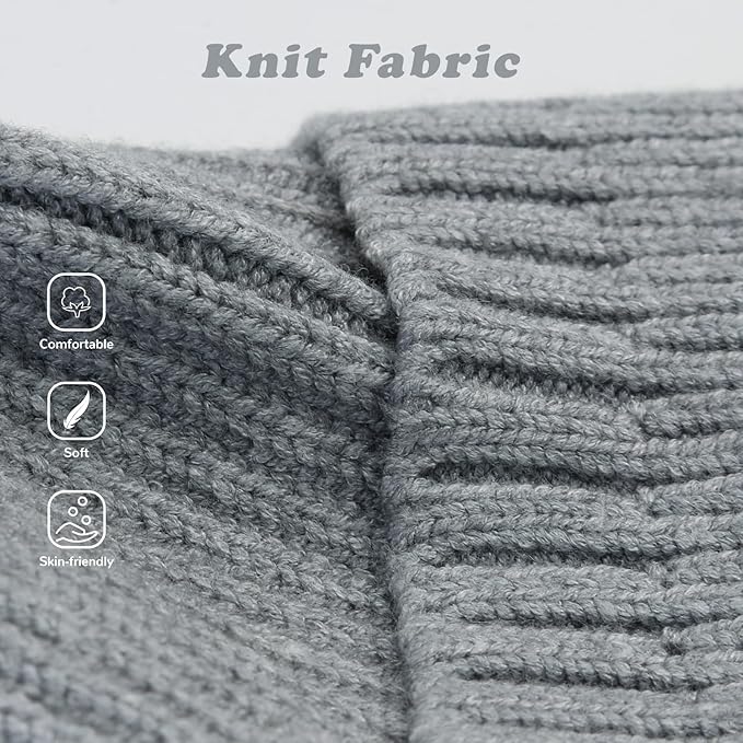 POXIMI Baby Boy Winter Hat Toddler Warm Beanie Girl Knit Hats with Earflap Kid Cute Earmuffs