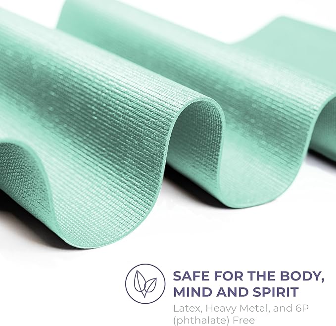 Sunshine Yoga Voyage Yoga Mat, 10 Pack, 72" x 24" Professional Studio and Gym Bulk Yoga Mats, 5mm Thick, Durable, Anti-Tear, Non Slip Fitness and Exercise Mats